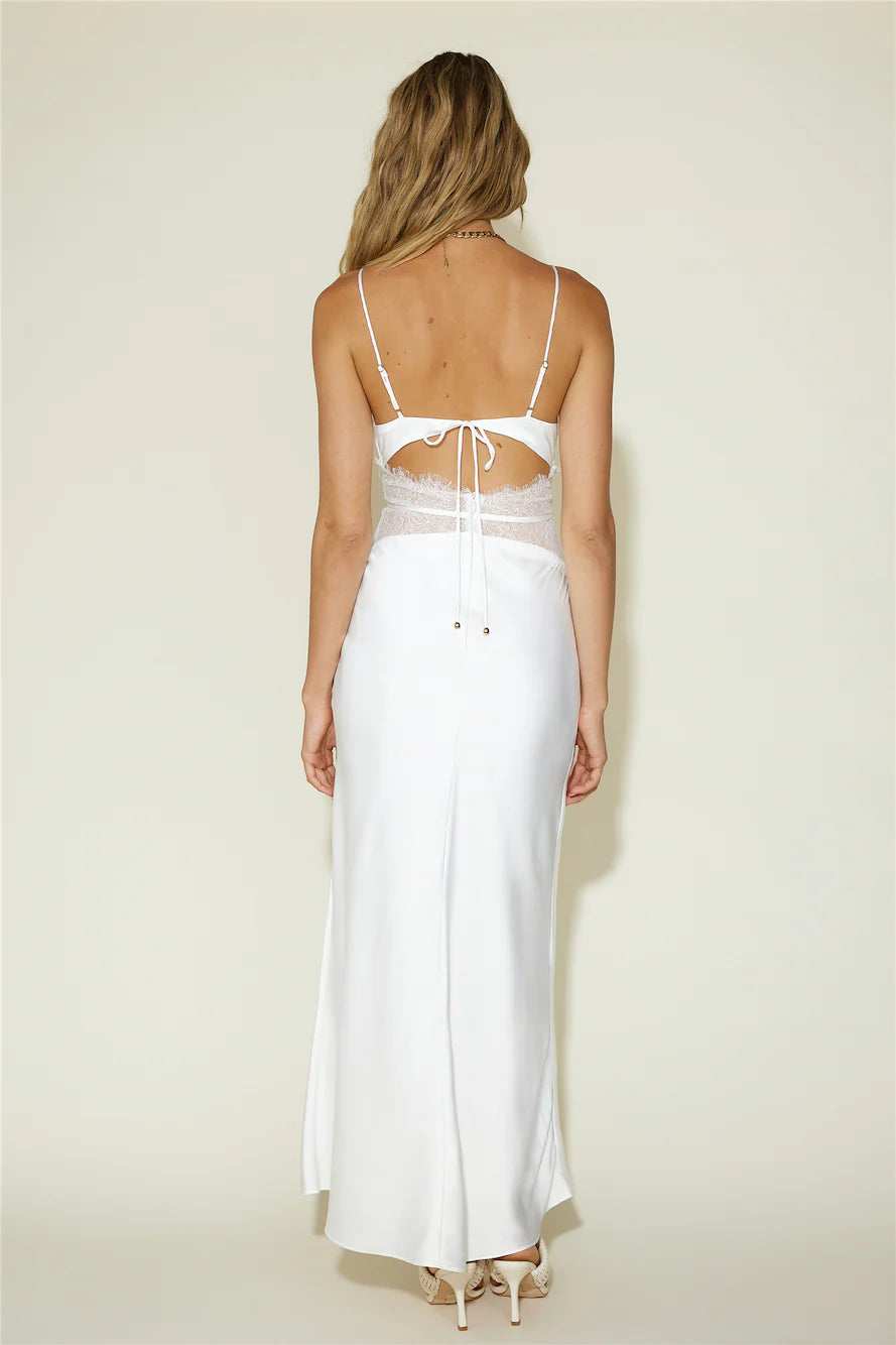 Priscilla Maxi Dress White