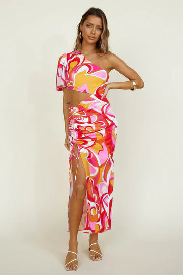 Imaginary Maxi Dress Pink