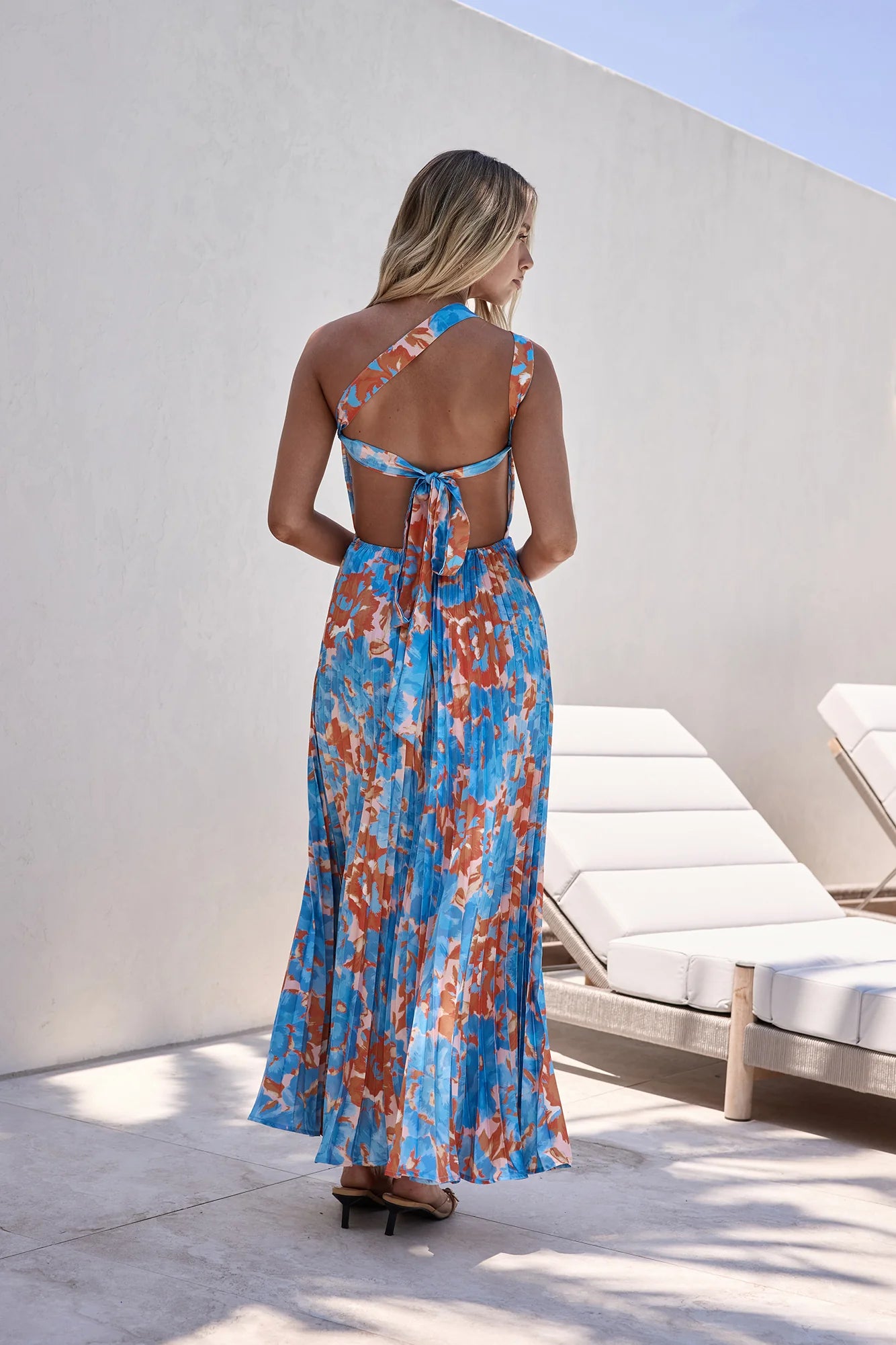 Ready Or Not Maxi Dress Blue