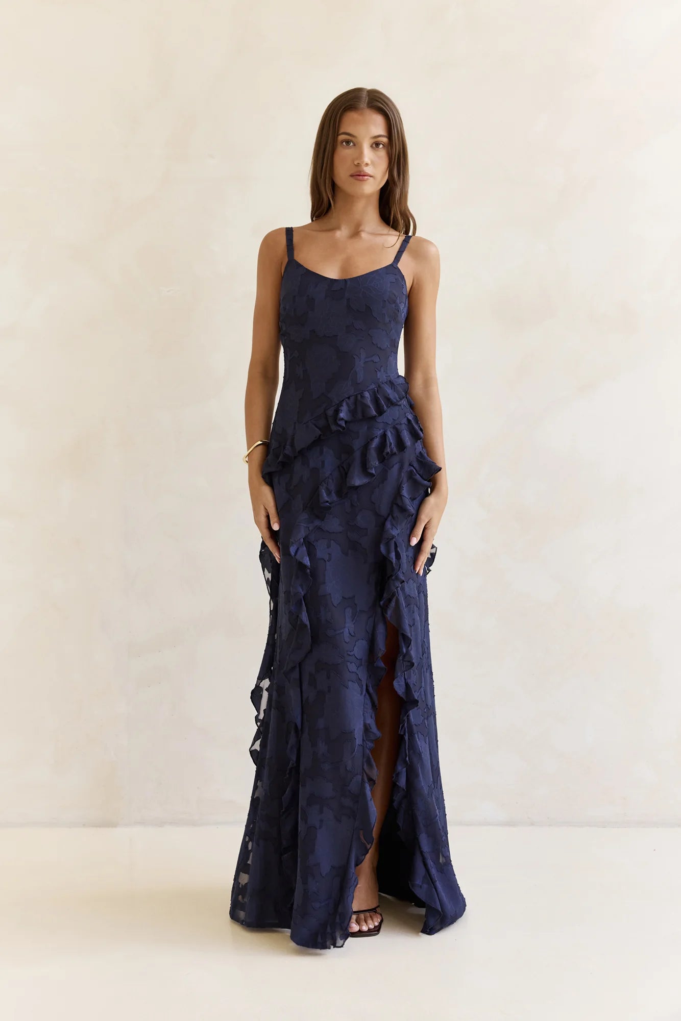 Urban Elegance Maxi Dress Navy