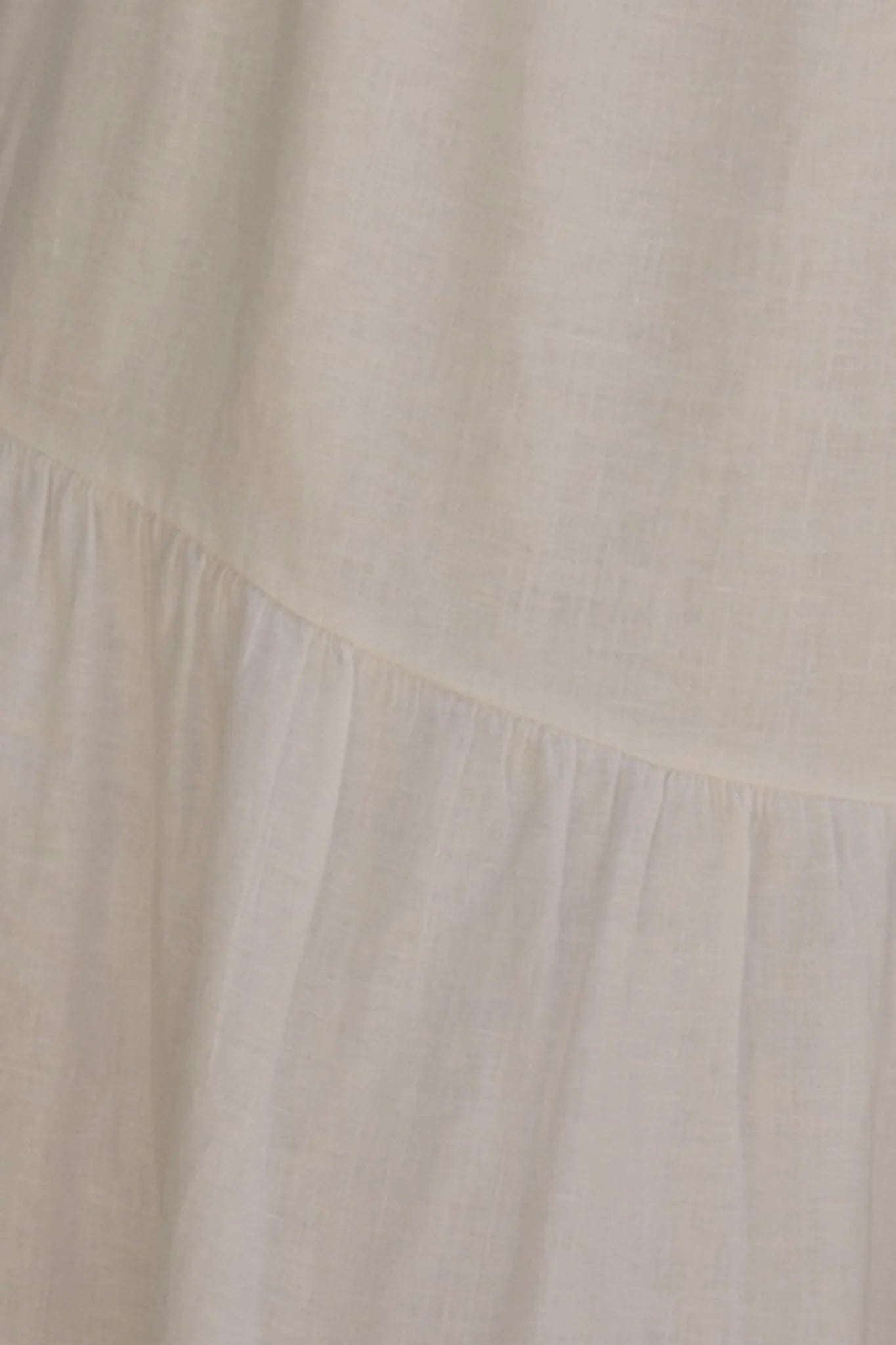 Liliana 100% Linen Maxi Dress White